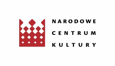 Logotyp Narodowego Centrum Kultury. Znak graficzny oraz podpis.