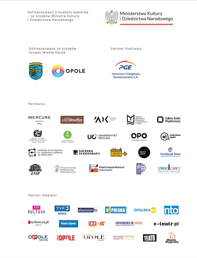 Logotypy wszystkich instytucji i firm, wymienionych w tekście